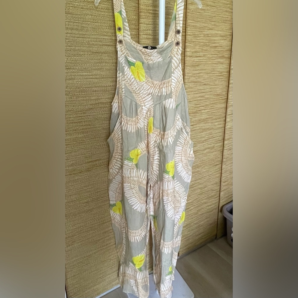 Lexbreezy Bridget Ginger Lei Jumpsuit Overall